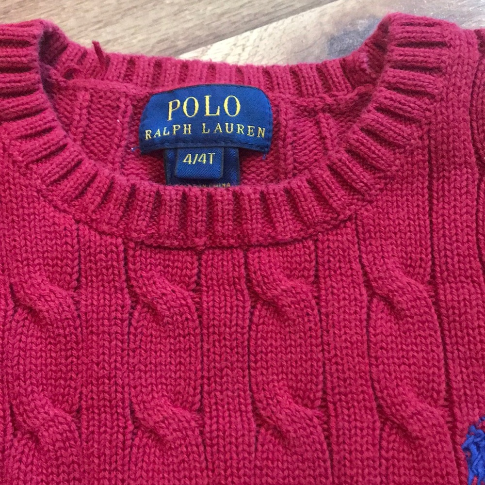 Boys sweater, Polo by Ralph Lauren